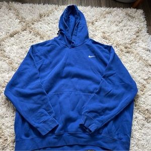 Royal blue Nike hoodie